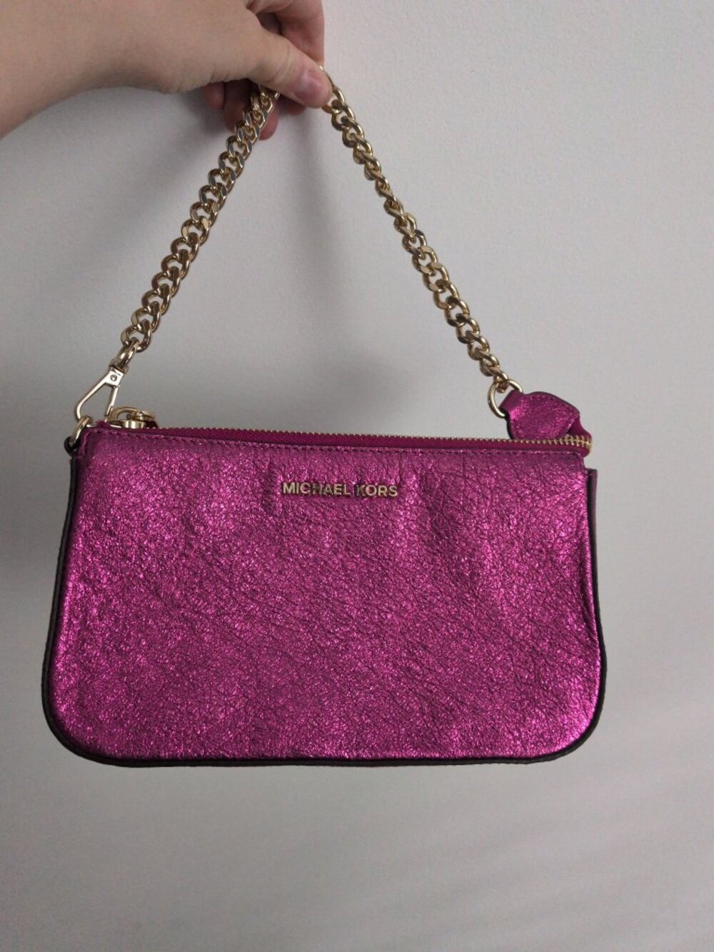 Michael Kors pink sparkly bag